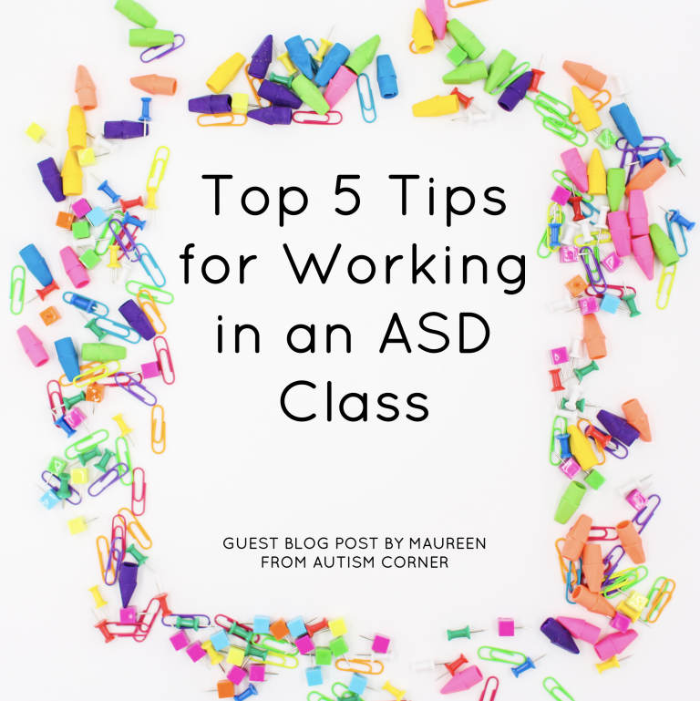 5 Tips for Working in an Autistic Class