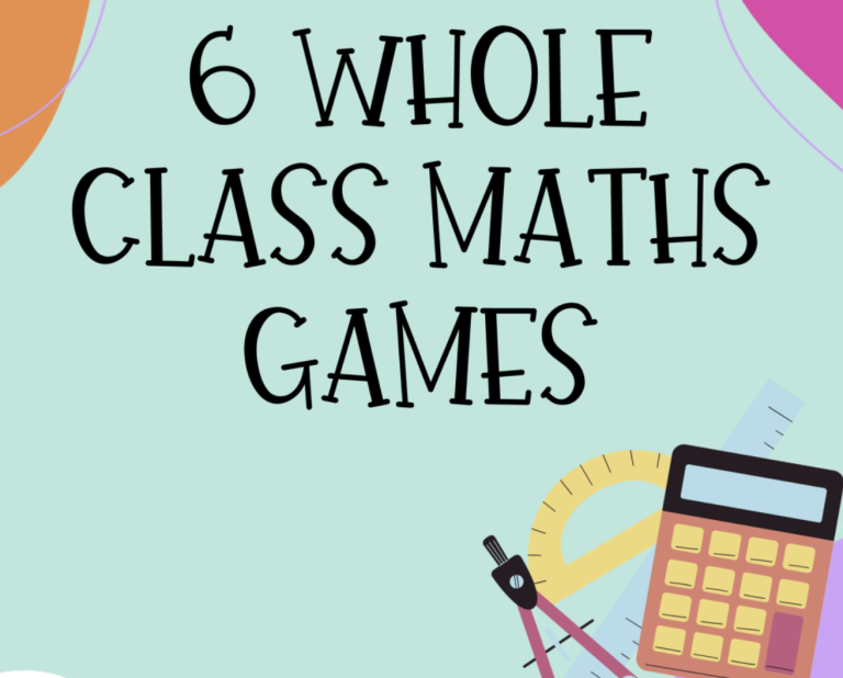 6 Whole Class Maths Games