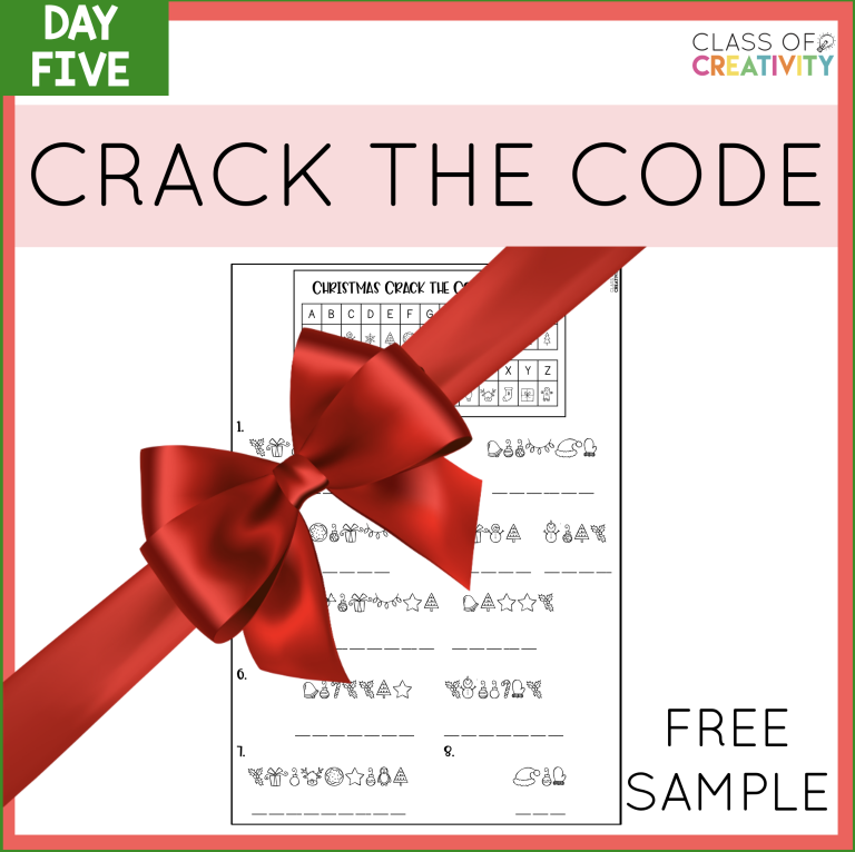 Crack the Code Christmas Sample