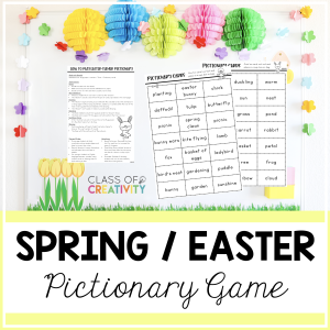 Easter and Spring Pictionary Game