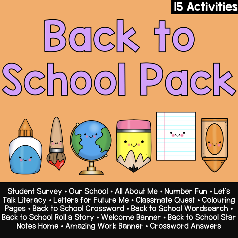 Back to School Pack