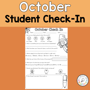 October Student Check-In