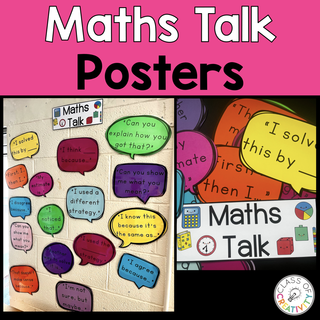 Maths Talk Posters