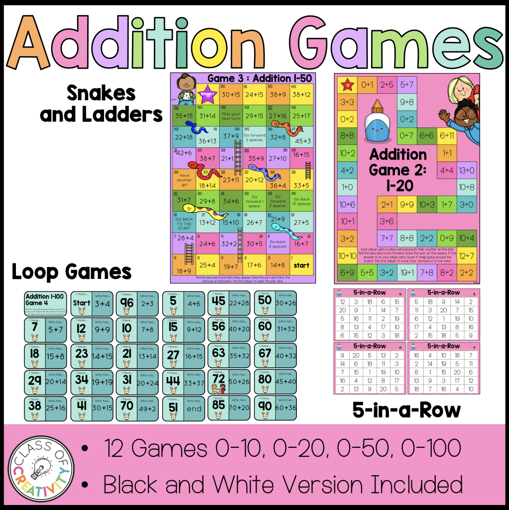 Addition Games
