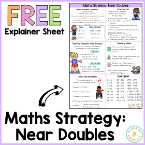 Near Doubles Cheatsheet