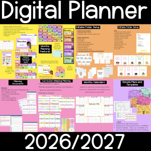Digital Planning PowerPoints 2026 2027