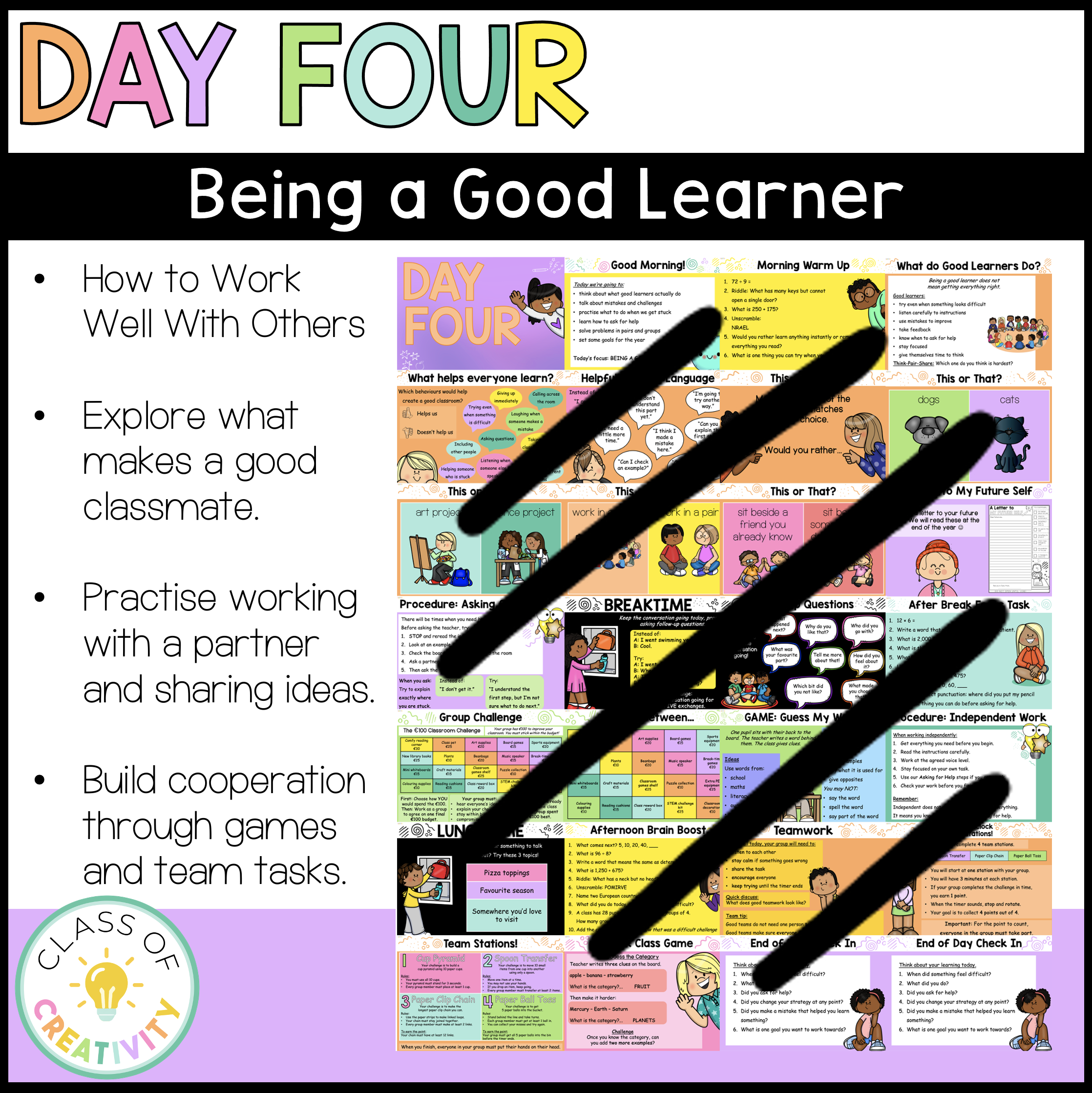 First Week Back to School - 5 Day PowerPoint Fully Planned! - Image 5