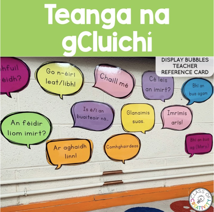 Teanga na gCluichí | Irish Language for Playing Games