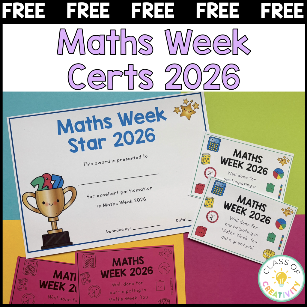 MATHS WEEK 2026 CERTIFICATES